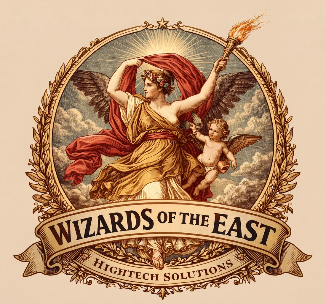 Detailní varianta loga Wizards of the East