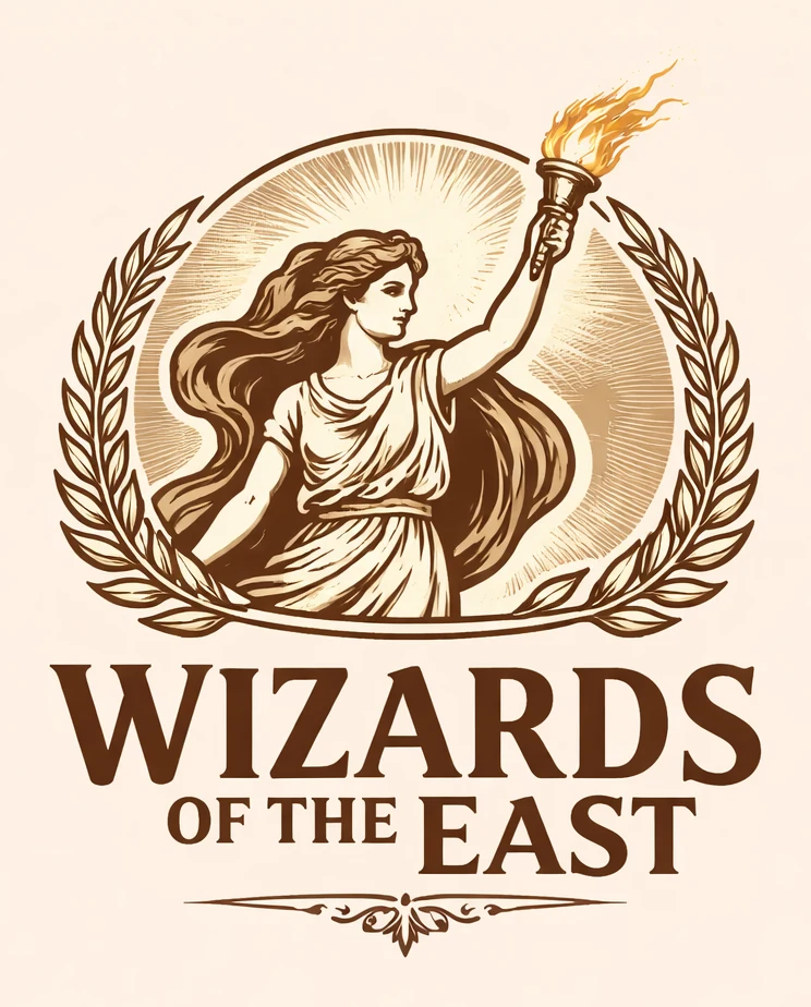 Střední varianta loga Wizards of the East