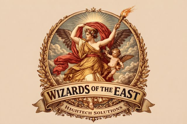 Detailed Wizards of the East logo